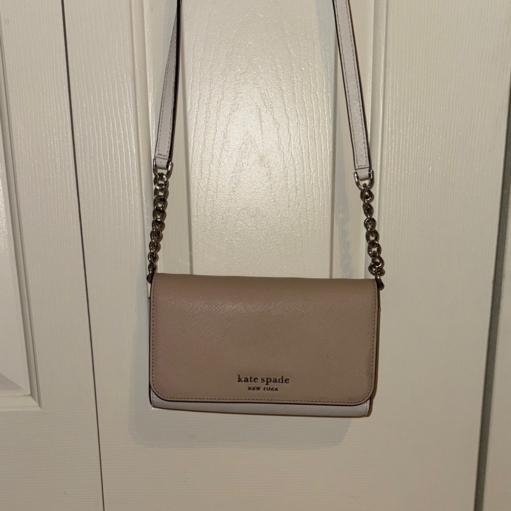 Kate Spade Beige Crossbody Bag